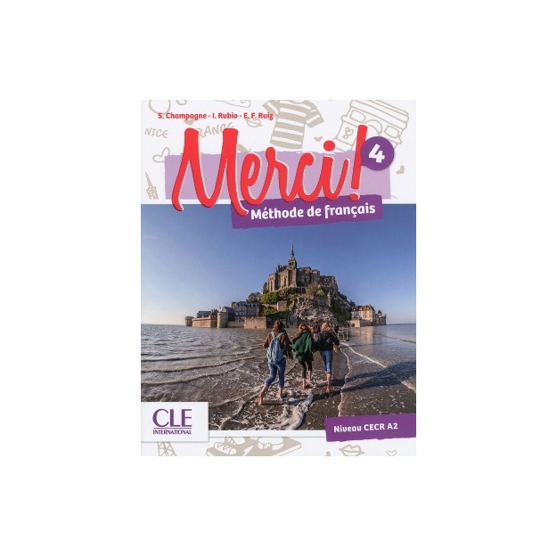 MERCI! 4 METHODE (+ DVD-ROM)