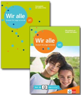 WIR ALLE A1 UBUNGSBUCH (+AUDIOS-ONLINE+KLETT BOOK-APP+TRAININGSHEFT)