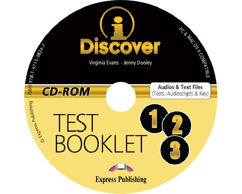 IDISCOVER 1-3 TEST BOOKLET CD-ROM
