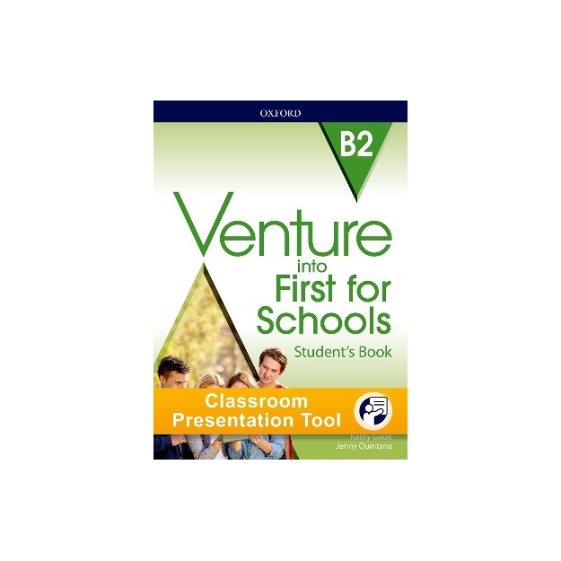 VENTURE INTO FIRST FOR SCHOOLS SB (+ ONLINE PRACTICE TEST)