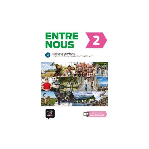 ENTRE NOUS 2 METHODE + CAHIER (+ CD (2))