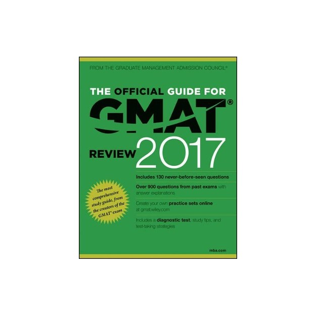 THE OFFICIAL GUIDE FOR GMAT REVIEW 2017  PB