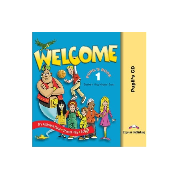 WELCOME 1 PUPILS CD WITH SONGS AND PLAY