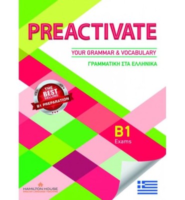 PREACTIVATE YOUR GRAMMAR   VOCABULARY B1 GREEK EDITION SB WITH KEY