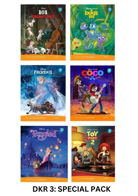 DKR 3: SPECIAL PACK OF 6 DISNEY READERS