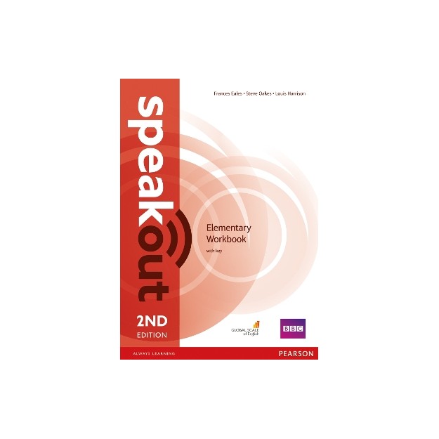 SPEAK OUT ELEMENTARY WB WITH KEY 2ND ED