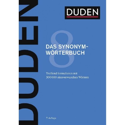DUDEN 8-DAS SYNONYMWORTERBUCH