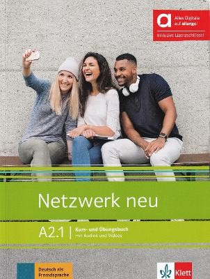 NETZWERK A2.1 KURSBUCH   ARBEITSBUCH HYBRIDE AUSGABE