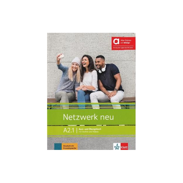 NETZWERK A2.1 KURSBUCH   ARBEITSBUCH HYBRIDE AUSGABE