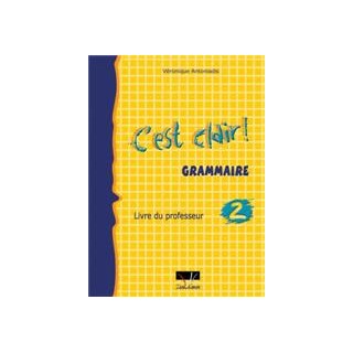 CEST CLAIR 2 GRAMMAIRE PROFESSEUR N/E