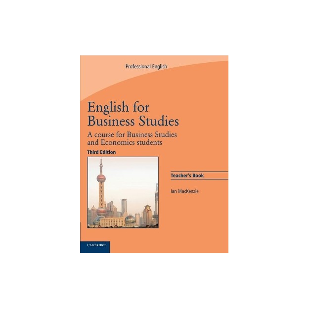 ENGLISH FOR BUSINESS STUDIES TCHRS 3RD ED