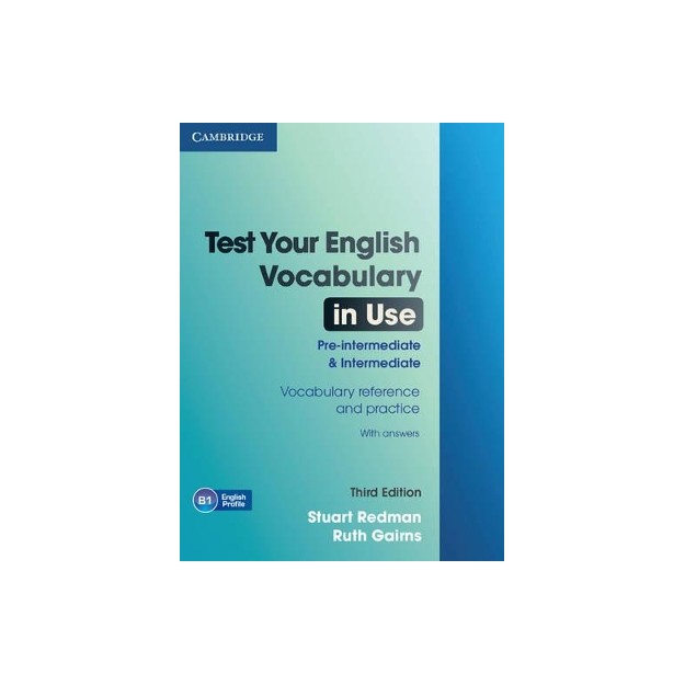 TEST YOUR ENGLISH VOCABULARY IN USE PRE-INTERMEDIATE + INTERMEDIATE SB W/A 3RD ED