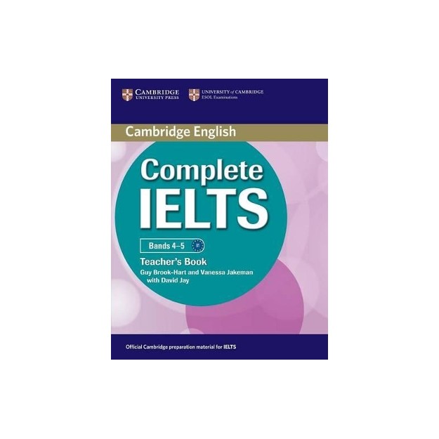 COMPLETE IELTS BANDS 4-5 TCHRS