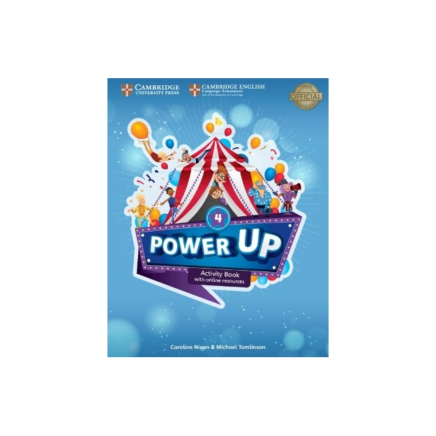 POWER UP 4 ACTIVITY BOOK ( + ON LINE RESOURCES)