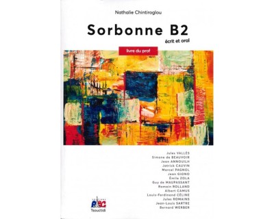 SORBONNE B2 ECRIT ET ORAL PROFESSEUR (+ CD)