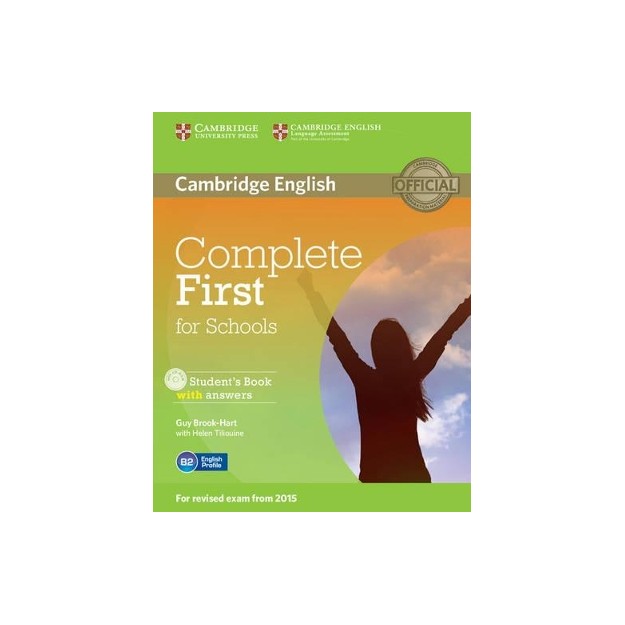 COMPLETE FIRST FOR SCHOOLS SB W/A (+ CD-ROM)