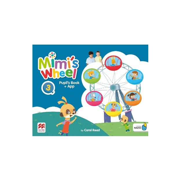 MIMIS WHEEL 3 PUPILS BOOK WITH NAVIO APP