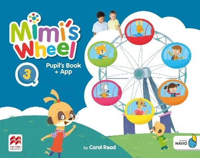 MIMIS WHEEL 3 PUPILS BOOK WITH NAVIO APP