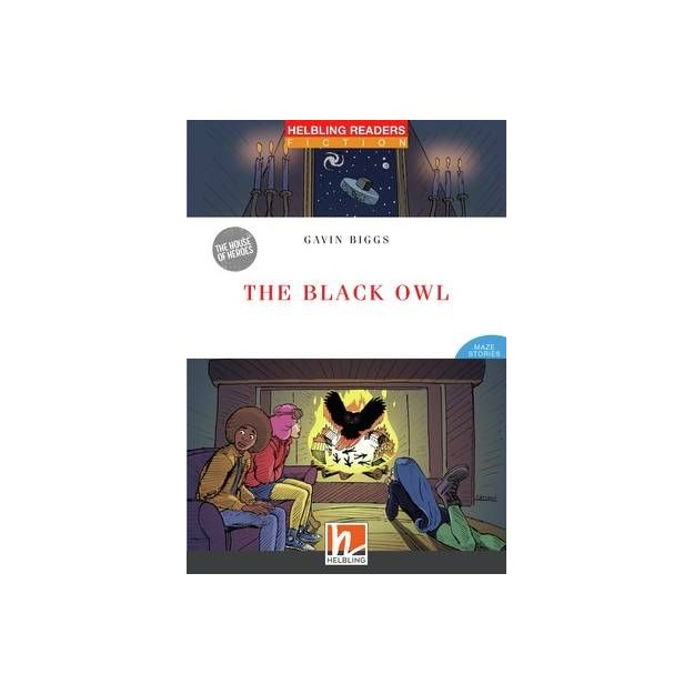 RED SERIES THE BLACK OWL- READER + AUDIO CD + E-ZONE NEW EDITION (RED SERIES 3)