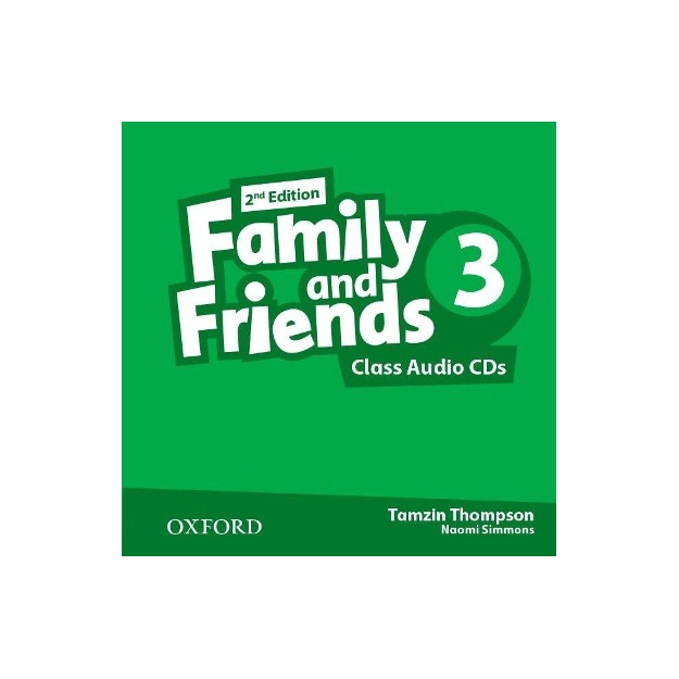FAMILY AND FRIENDS 3 CD CLASS 2ND ED