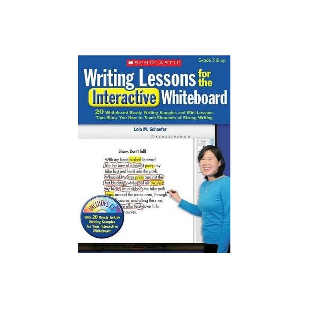 WRITING LESSONS FOR THE INTERACTIVE WHITEBOARD (+ CD) (20 WHITEBOARD - READY WRITING SAMPLES AND MIN