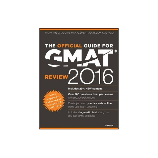 THE OFFICIAL GUIDE FOR GMAT REVIEW 2016