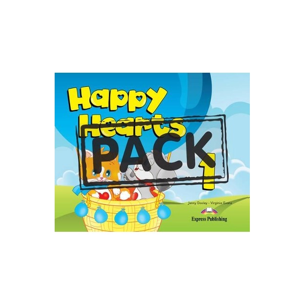 HAPPY HEARTS 1 SB (+STICKERS+PRESS OUTS)