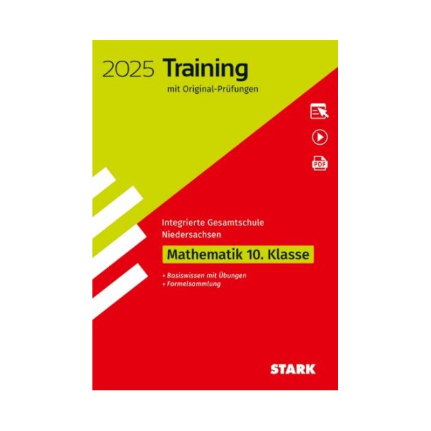 STARK ORIGINAL-PRUFUNGEN UND TRAINING - ABSCHLUSS INTEGRIERTE GESAMTSCHULE 2025 - MATHEMATIK 10. KLA