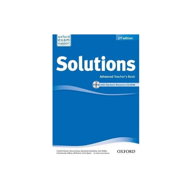 SOLUTIONS ADVANCED TCHRS (+ CD-ROM) 2ND ED