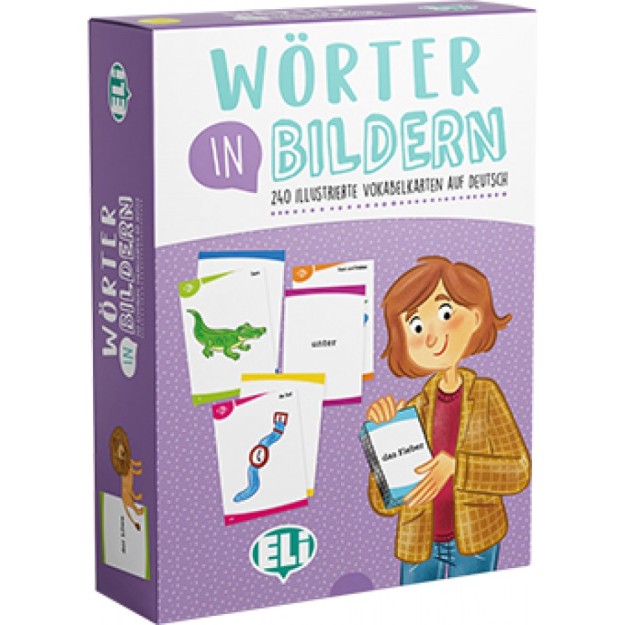 WORTER IN BILDERN PRINTED SET OF FLASHCARDS + DIGITAL