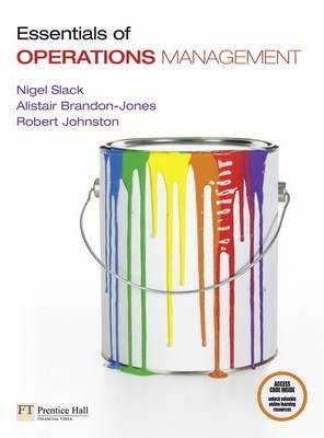 ESSENTIALS OF OPERATION MANAGEMENT