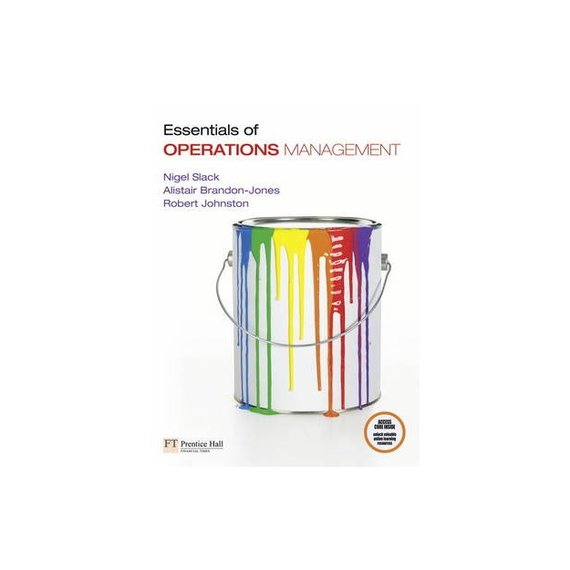 ESSENTIALS OF OPERATION MANAGEMENT