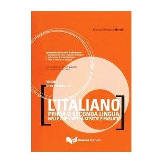 LITALIANO COME PRIMA O SECONDA LINGUA