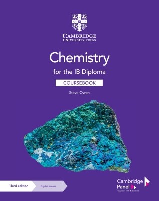 CHEMISTRY FOR THE IB DIPLOMA COURSEBOOK IB (+DIGITAL ACCESS) (2 YEARS) 3RD ED