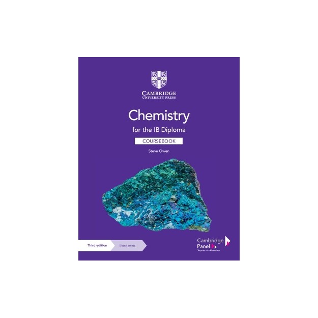 CHEMISTRY FOR THE IB DIPLOMA COURSEBOOK IB (+DIGITAL ACCESS) (2 YEARS) 3RD ED