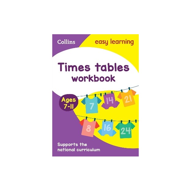 TIMES TABLES WORKBOOK AGES 7-11 (COLLINS EASY LEARNING KS 2) PB