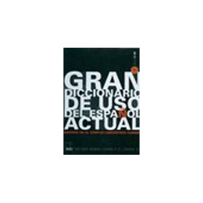 GRAN DICCIONARIO DE USO ESPANOL ACTUAL (+ CD-ROM) HC