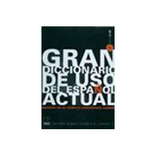 GRAN DICCIONARIO DE USO ESPANOL ACTUAL (+ CD-ROM) HC