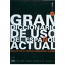 GRAN DICCIONARIO DE USO ESPANOL ACTUAL (+ CD-ROM) HC