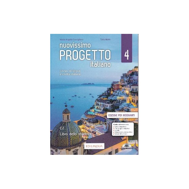 NUOVISSIMO PROGETTO ITALIANO 4 GUIDA INSEGNANTI (+ MP3 PACK)