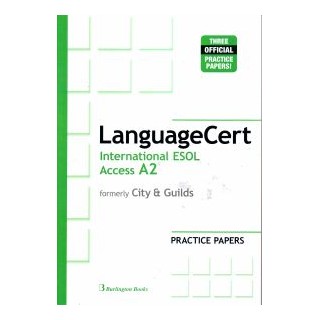 LANGUAGECERT INTERNATIONAL ESOL ACCESS A2 PRACTICE TESTS SB