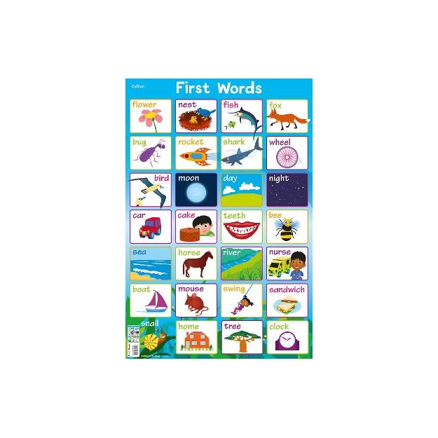 FIRST PHONICS (COLLINS CHILDREN’S POSTER)