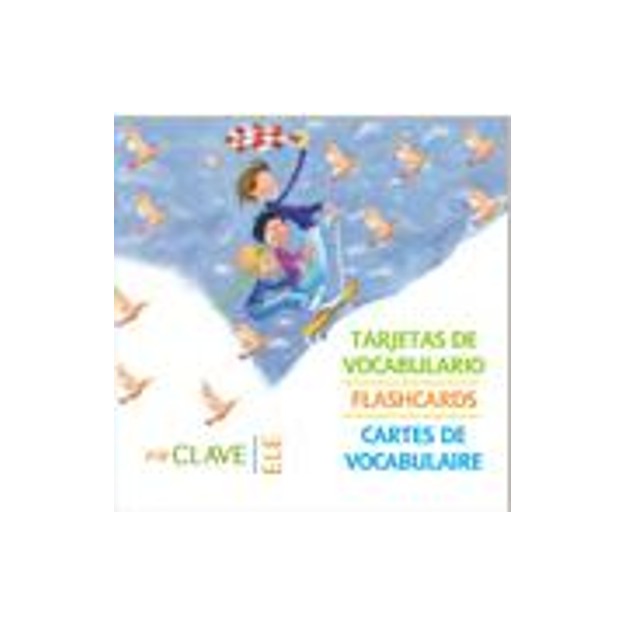 UNO DOS Y TRES! CAJA CON POSTERS   TARJETAS DE VOCABULARIO