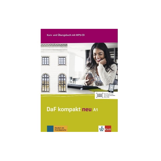 DAF KOMPAKT NEU A1 KURSBUCH   ARBEITSBUCH (+ CD AUDIO MP3)