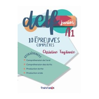 DELF JUNIOR A1 10 EPREUVES COMPLETES