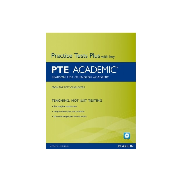 PTE ACADEMIC PLUS PRACTICE TESTS ( + KEY + CD-ROM)