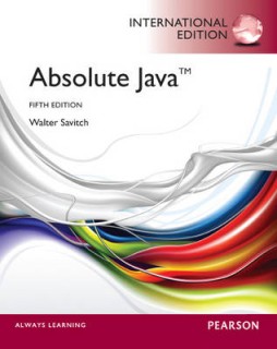 ABSOLUT JAVA WITH MYPROGRAMMINGLAB (INTERNATIONAL EDITION) 5TH ED PB