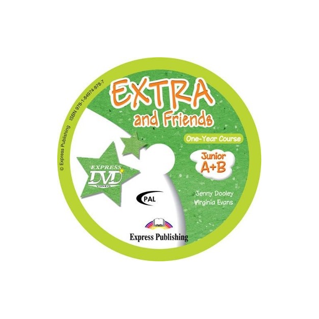 EXTRA   FRIENDS JUNIOR A   B DVD VIDEO(PAL)