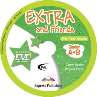 EXTRA   FRIENDS JUNIOR A   B DVD VIDEO(PAL)