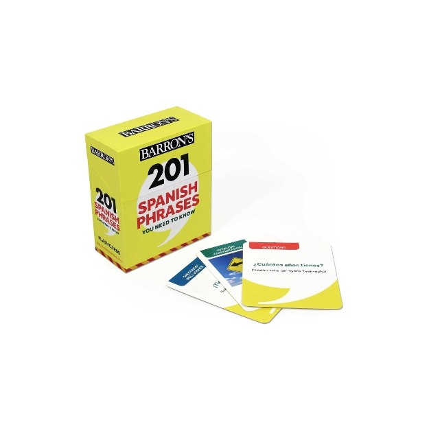 201 SPANISH PHRASES YOU NEED TO KNOW FLASHCARDS